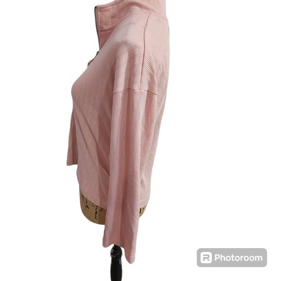 O'Neill Half Zip Pullover Sweater Womens SZ Small Coastal Beach Surfer Casual - Picture 4 of 7